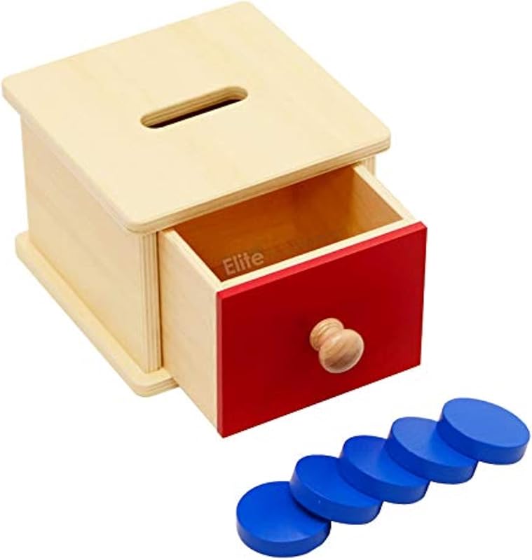 Elite Montessori Infant Coin Box